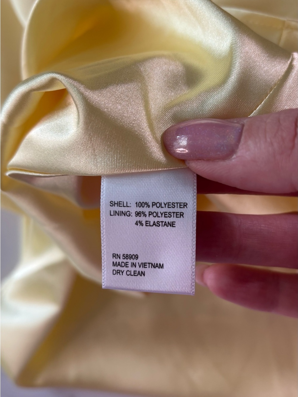 Gianni bini Satin Halter Neck Slip Dress in Pale Lime Sz 12 - Picture 7 of 10